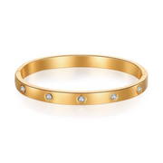 Gold Eternity Bangle