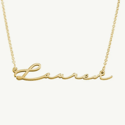 Signature Style Name Necklace