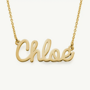 Personalized Cursive Name Necklace