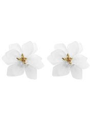 Fashion Acrylic Flower Earrings