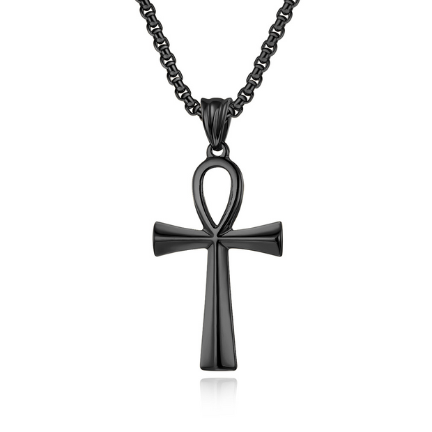 Symbolic Ankh Pendant Necklace