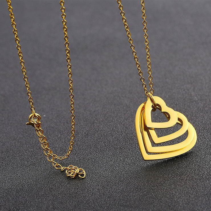 Personalized Heart Necklace