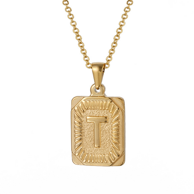 Classic Initial Pendant Necklace