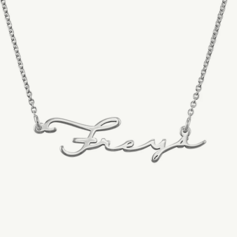 Signature Style Name Necklace