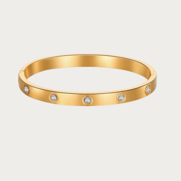 Gold Eternity Bangle