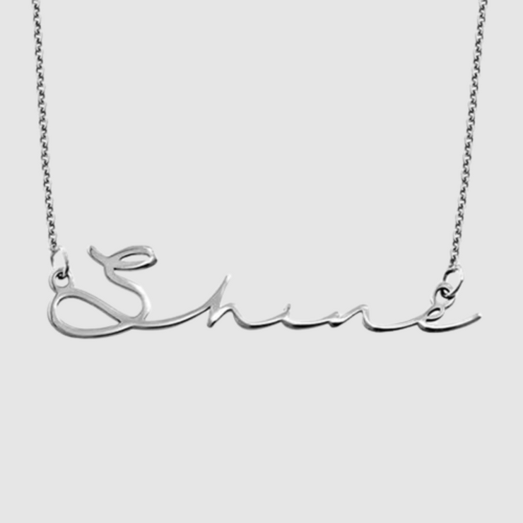 Signature Style Name Necklace